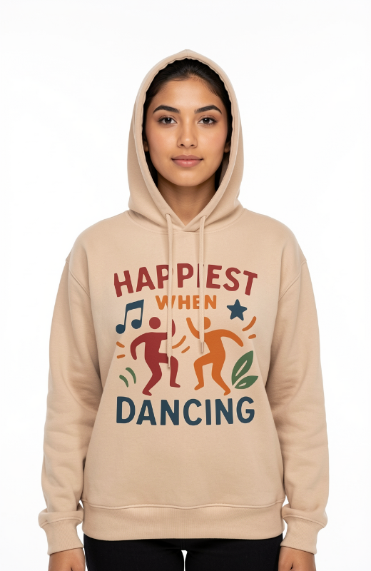 Happiest When Dancing Hoodie