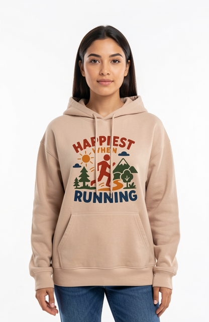 Happiest When Running Hoodie