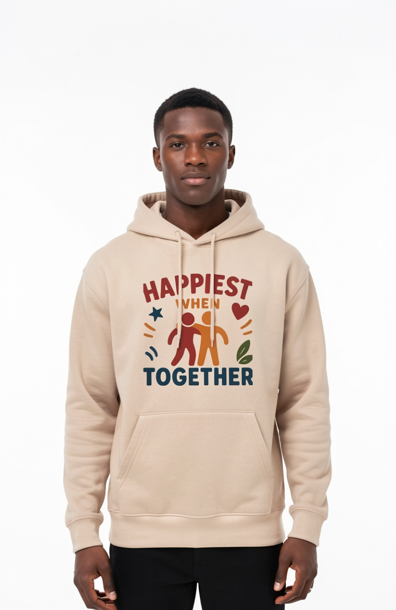 Happiest When Together Hoodie