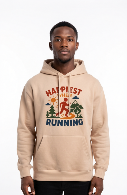 Happiest When Running Hoodie