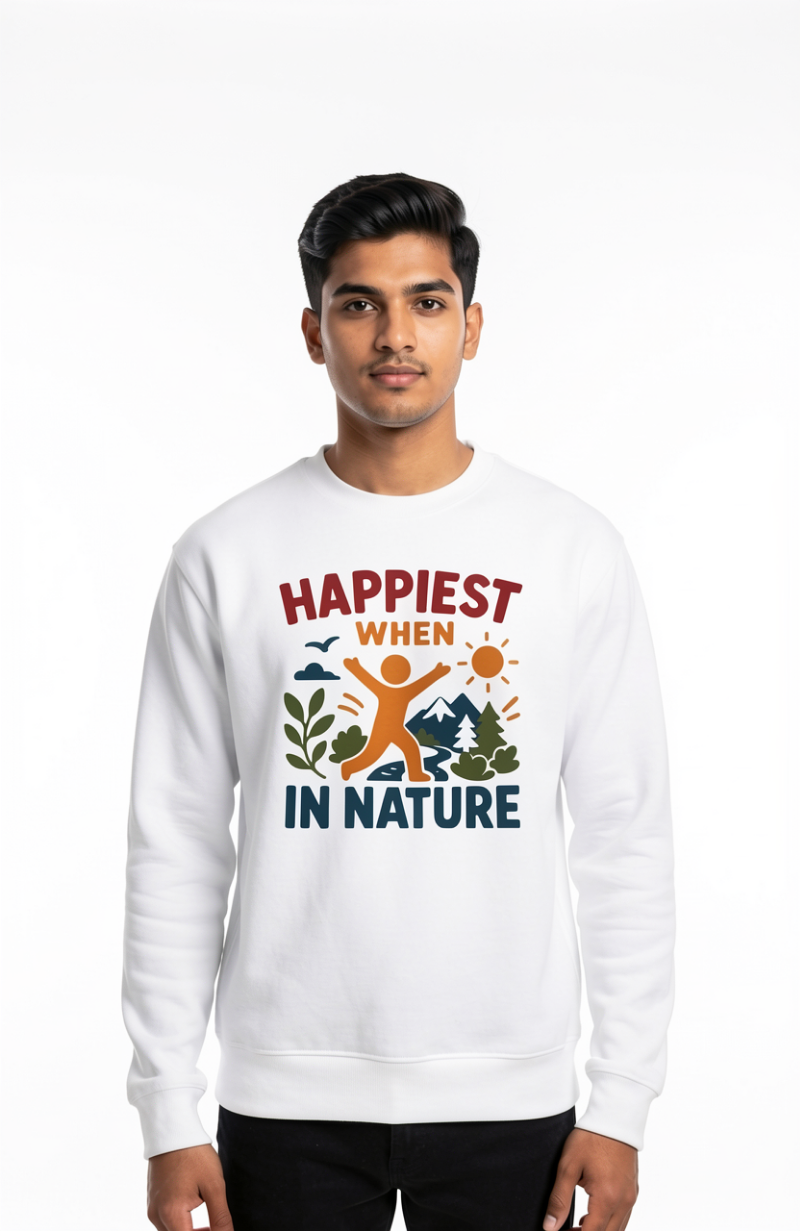 Happiest when in Nature Sweatshirt