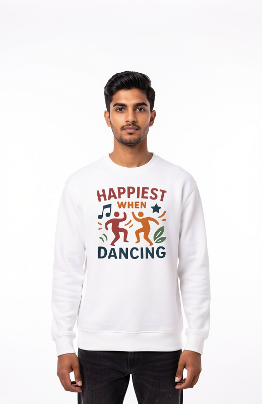 Happiest When Dancing Sweatshirt
