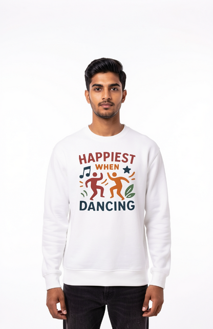Happiest When Dancing Sweatshirt