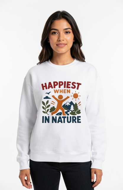 Happiest when in Nature Sweatshirt