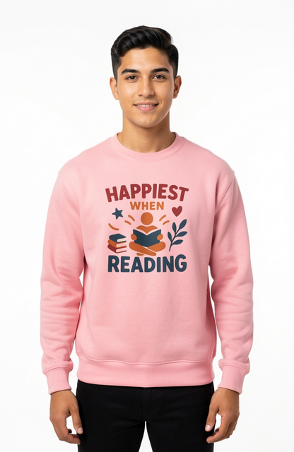 Happiest When Reading Sweatshirt