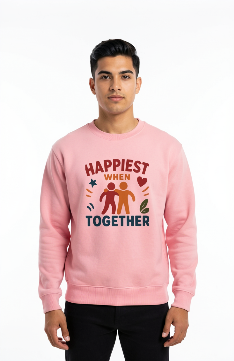 Happiest When Together Sweatshirt
