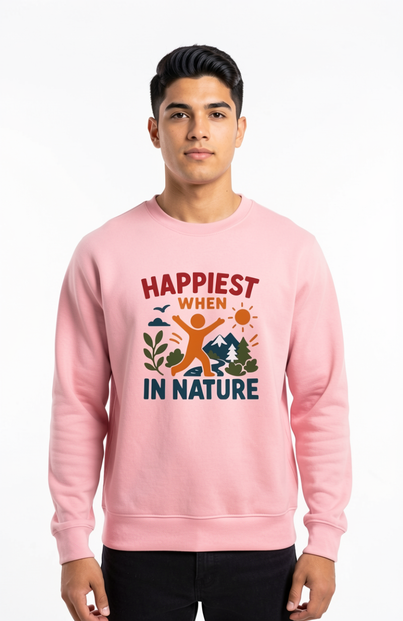 Happiest when in Nature Sweatshirt