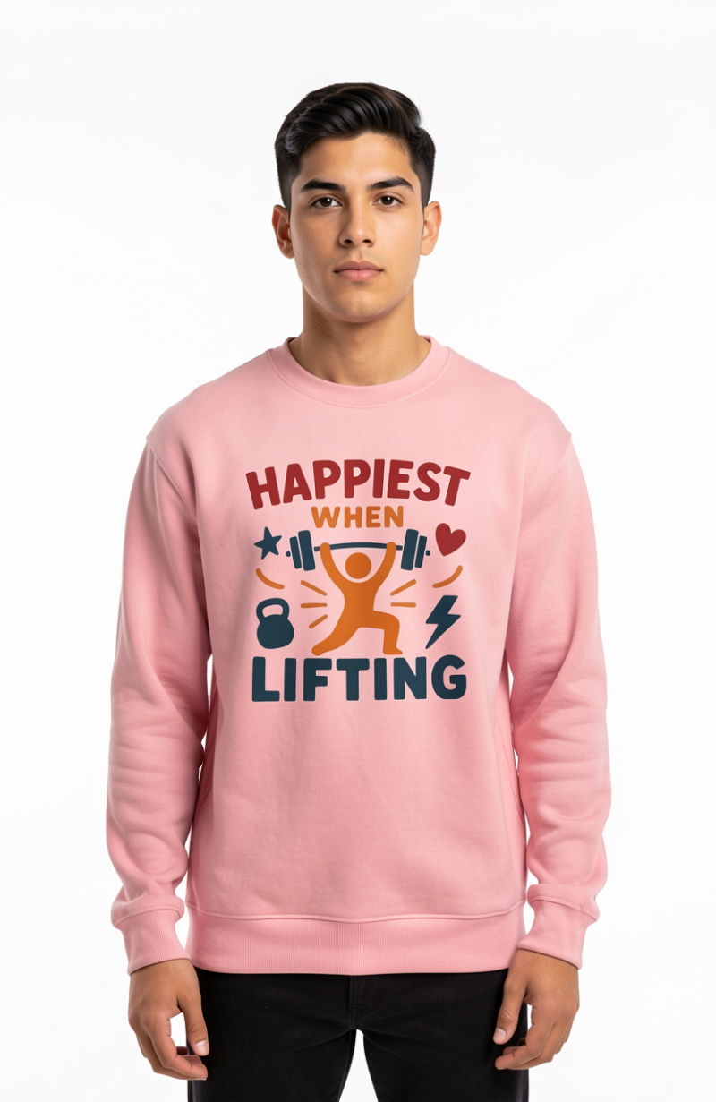 Happiest When Outside Sweatshirt