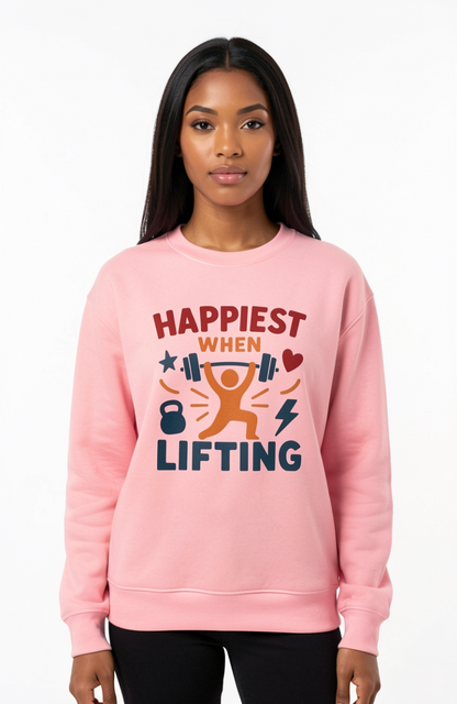 Happiest When Outside Sweatshirt