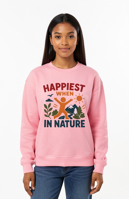Happiest when in Nature Sweatshirt