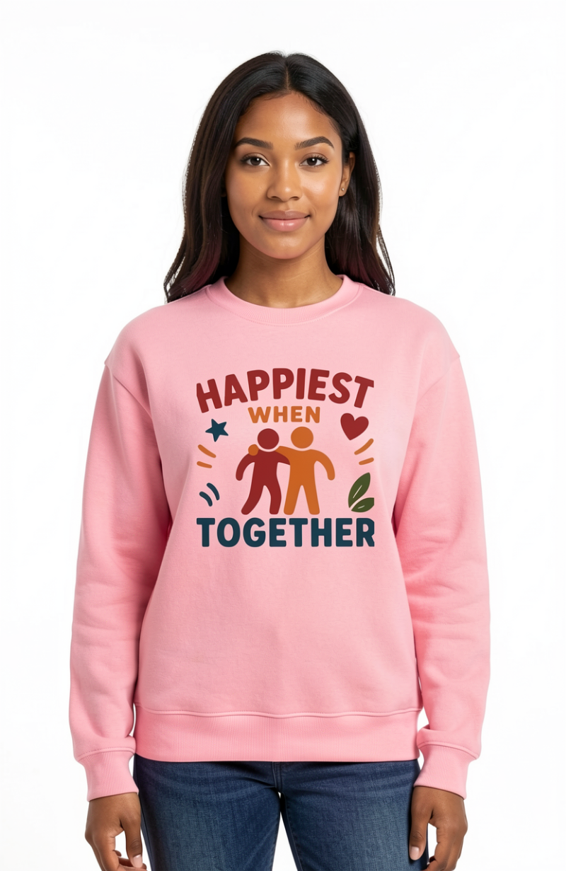 Happiest When Together Sweatshirt