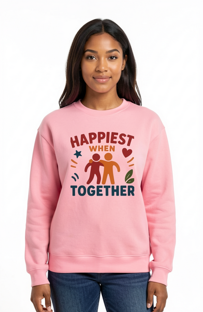 Happiest When Together Sweatshirt