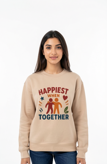 Happiest When Together Sweatshirt