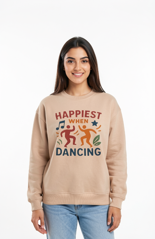 Happiest When Dancing Sweatshirt