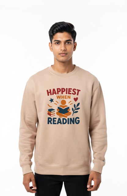Happiest When Reading Sweatshirt
