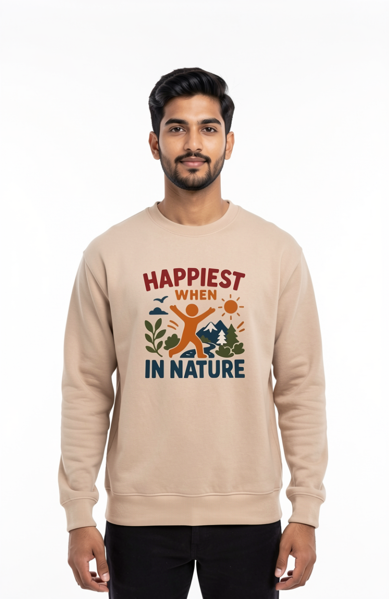 Happiest when in Nature Sweatshirt