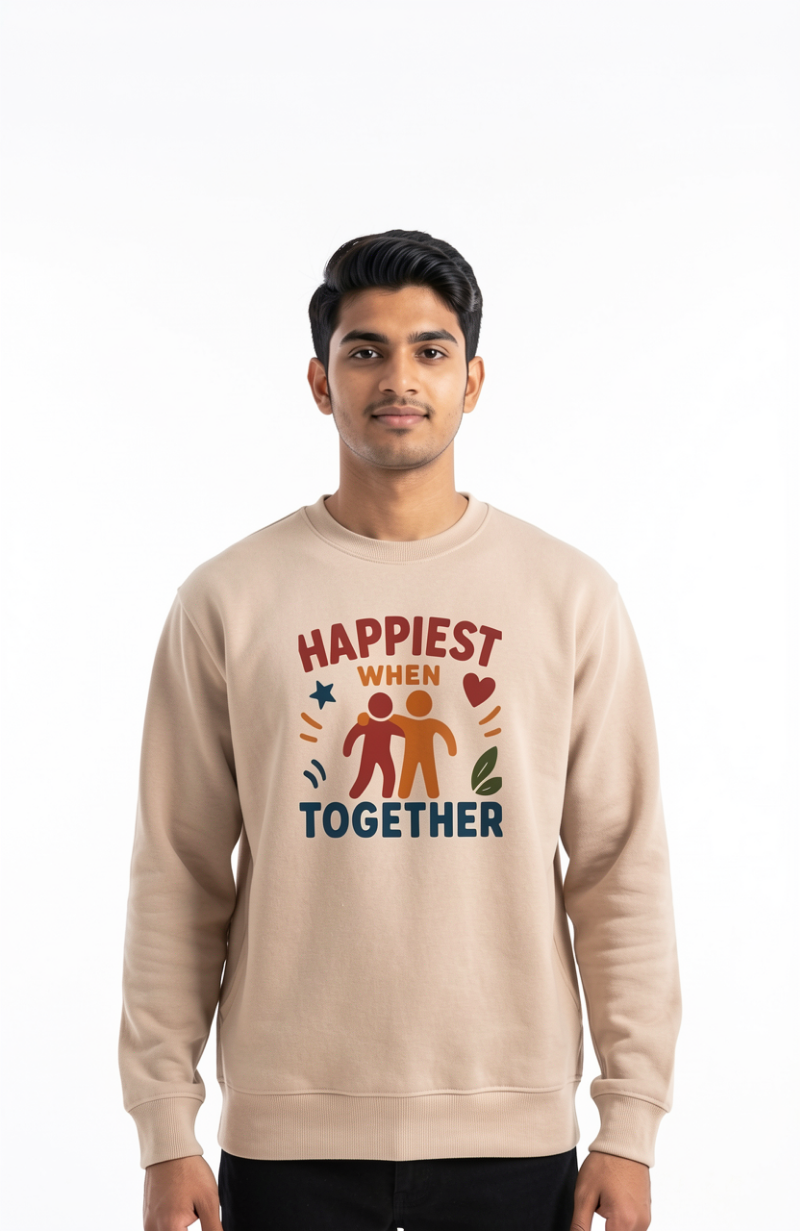 Happiest When Together Sweatshirt