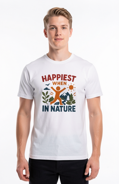 Happiest when in Nature T-Shirt