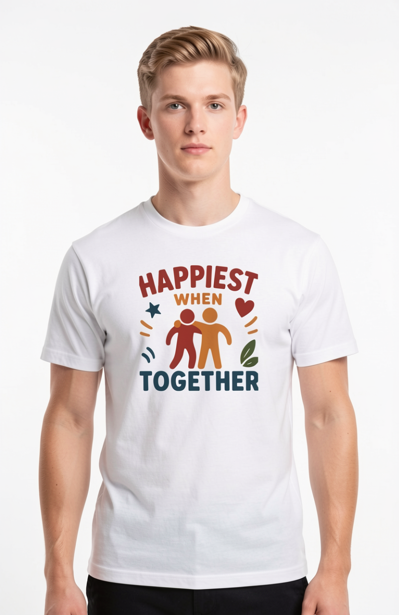 Happiest When Together T-Shirt