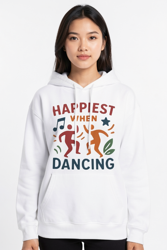 Happiest When Dancing Hoodie