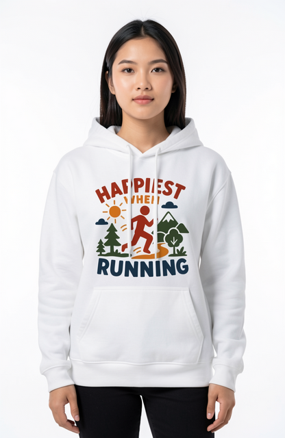 Happiest When Running Hoodie
