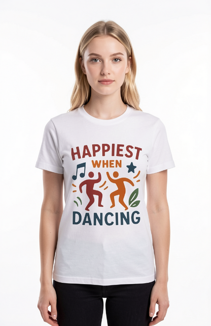 Happiest When Dancing T-Shirt