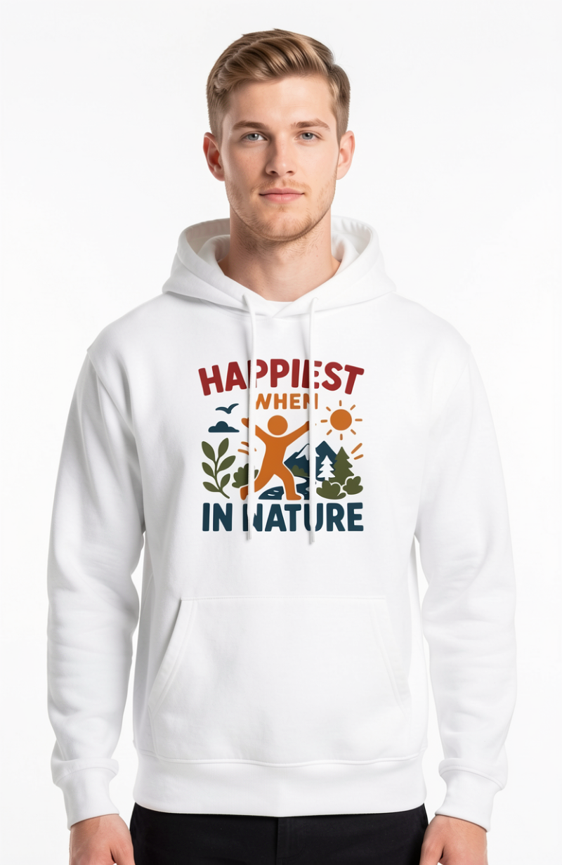 Happiest when in Nature Hoodie