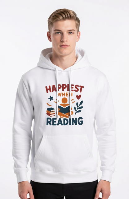 Happiest When Reading Hoodie