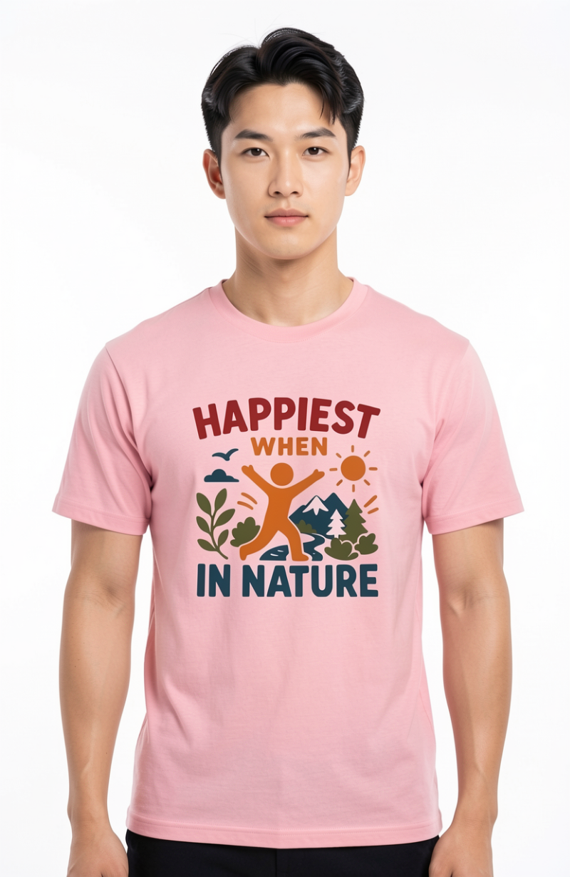 Happiest when in Nature T-Shirt