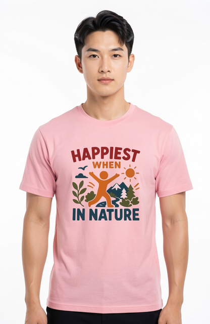 Happiest when in Nature T-Shirt