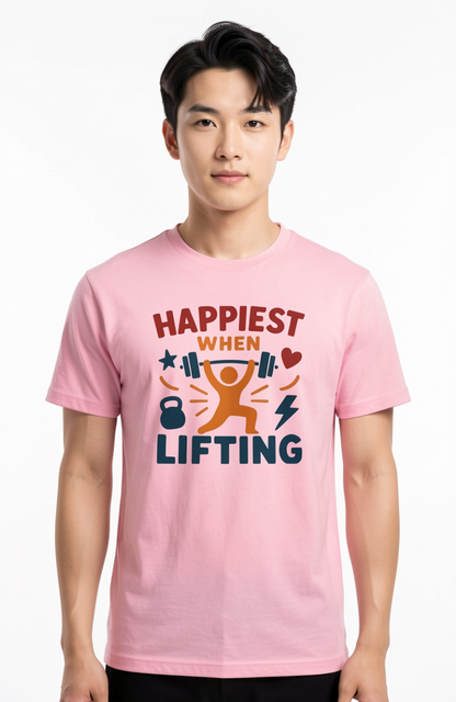 Happiest When Lifting T-Shirt