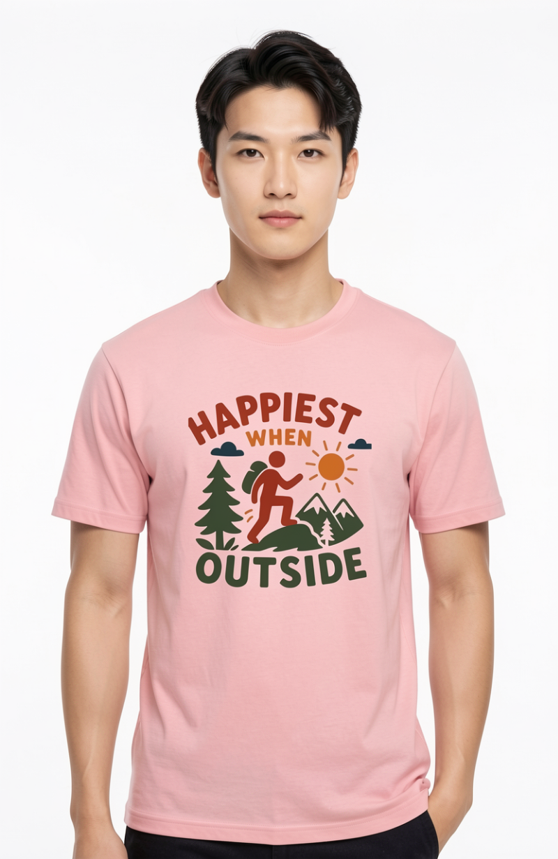 Happiest When Outside T-Shirt
