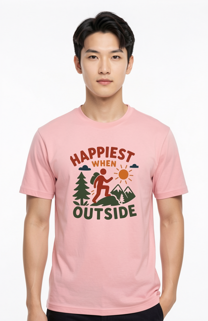 Happiest When Outside T-Shirt