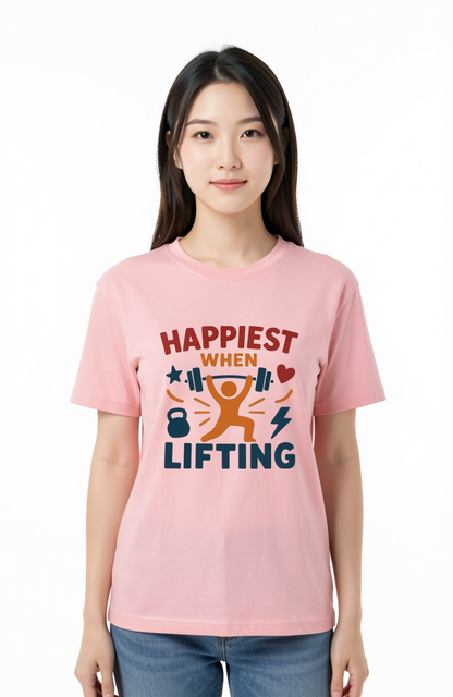 Happiest When Lifting T-Shirt