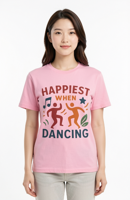 Happiest When Dancing T-Shirt