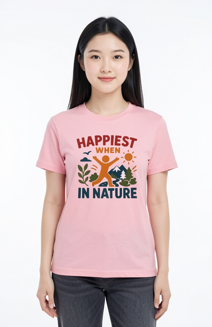 Happiest when in Nature T-Shirt