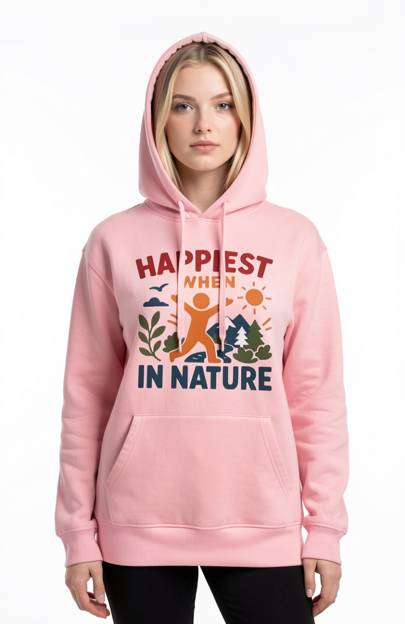 Happiest when in Nature Hoodie