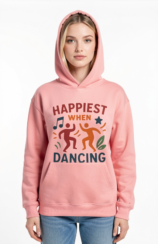Happiest When Dancing Hoodie