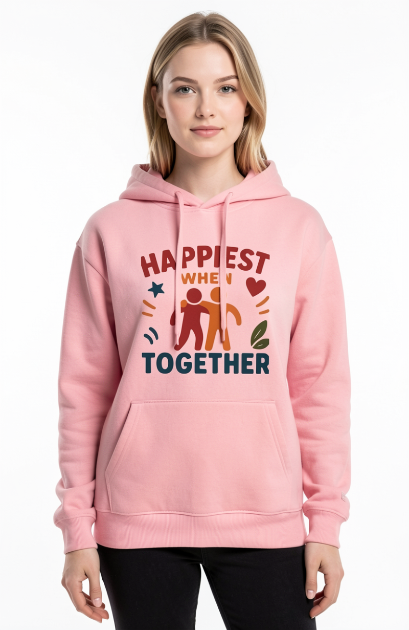 Happiest When Together Hoodie