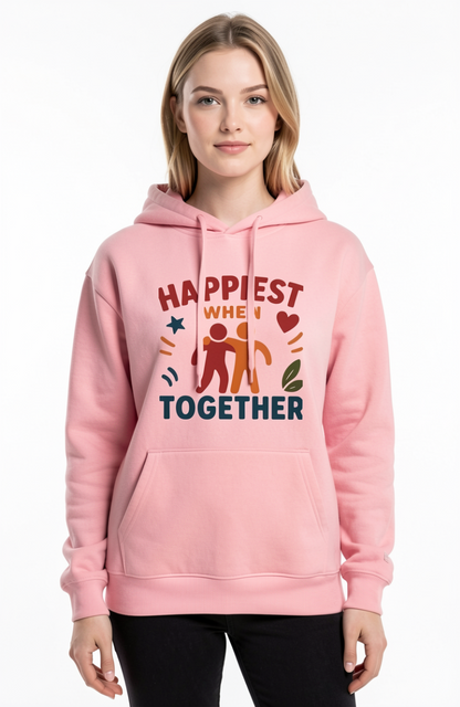 Happiest When Together Hoodie