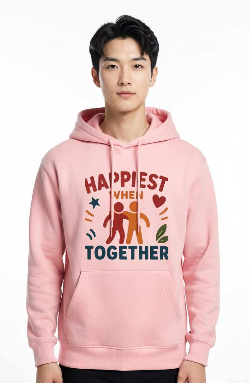 Happiest When Together Hoodie