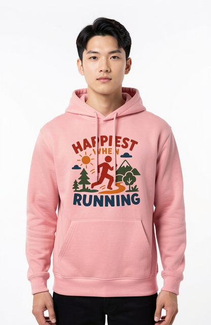 Happiest When Running Hoodie