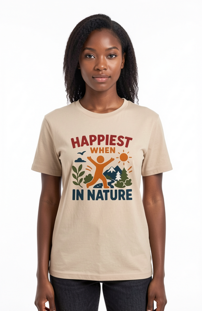 Happiest when in Nature T-Shirt