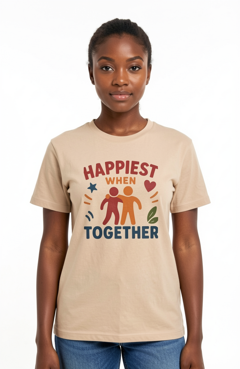 Happiest When Together T-Shirt