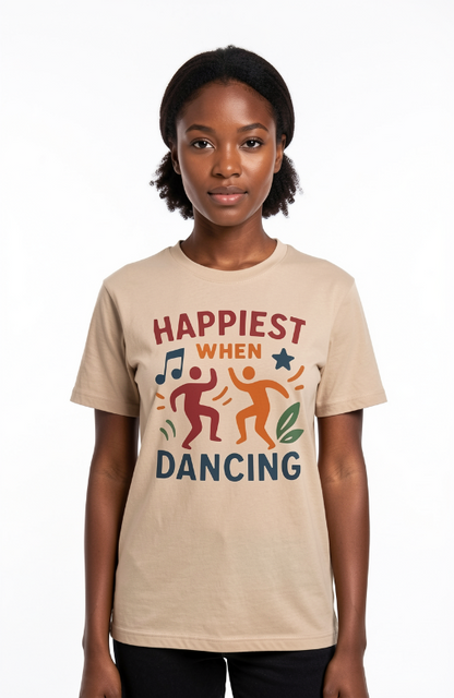 Happiest When Dancing T-Shirt