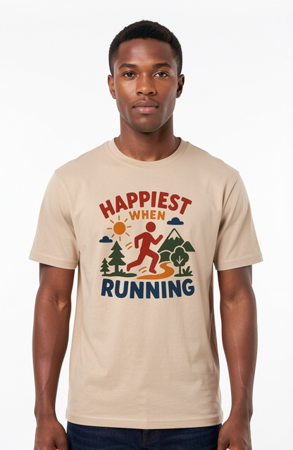 Happiest When Running T-Shirt