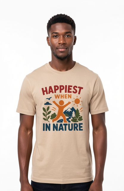 Happiest when in Nature T-Shirt